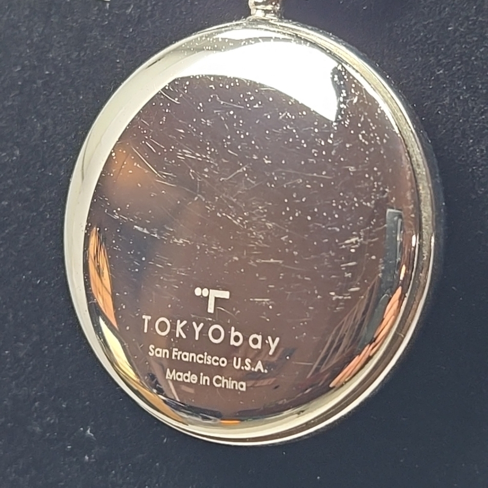 TOKYObay Pocket Watch Silver Tone New Battery Jeans Pants Suit Chain Necklace - Picture 8 of 12